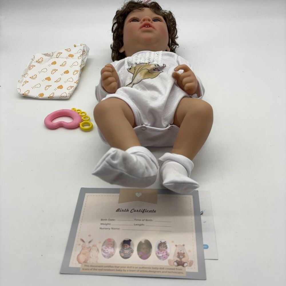 unknown brand Reborn Toddler Silicone Baby Doll